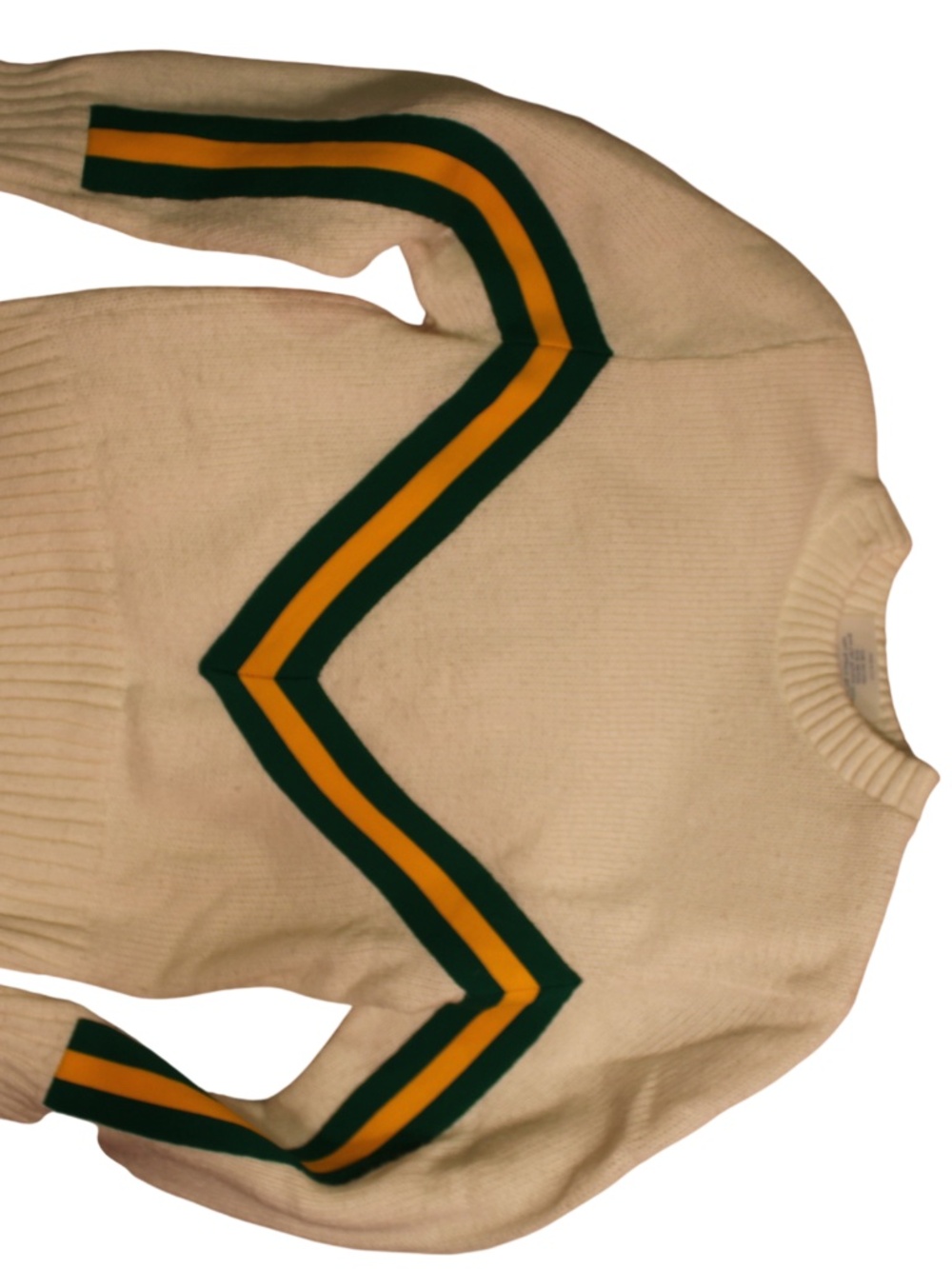 vintage cheerleading sweater